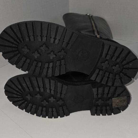 Michael Kors Carmen Leather Riding Boot 2.5in Heel Womens Size 11M - Picture 10 of 12